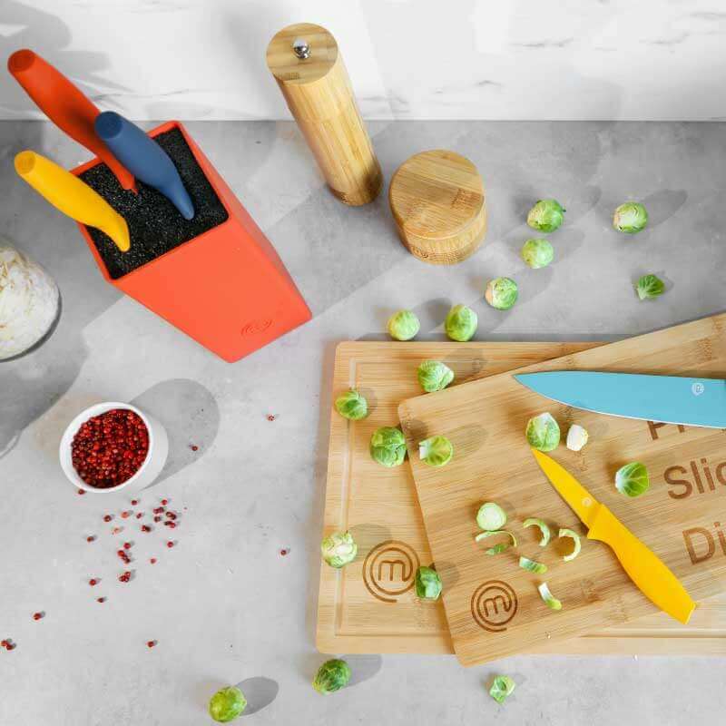 KNIVES & BLOCK 6PCS - Image 3